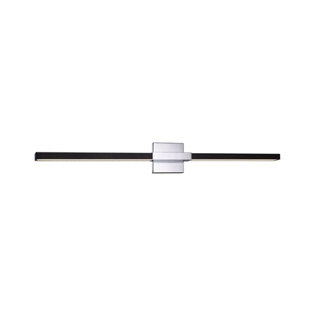 Matteo Lighting Wall Sconce, Matteo Lighting W64736MBCH 305XLZW W64736MBCH